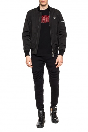 Bomber jacket with logo, zdjęcie 2 Bomber jacket with logo od Philipp Plein